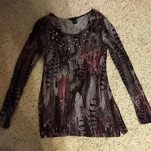 Susan Lawrence long sleeve sweater.